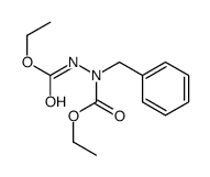 ethyl N-benzyl-N-(ethoxycarbonylamino)carbamate结构式