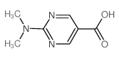 2-二甲基氨基嘧啶-5-甲酸结构式