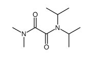 N,N-dimethyl-N',N'-di(propan-2-yl)oxamide结构式