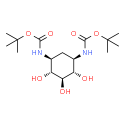 BIS(N-BOC)-2-DEOXYSTREPTAMINE Structure