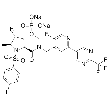 TRPA1拮抗剂1结构式