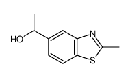 5-Benzothiazolemethanol,alpha,2-dimethyl-(8CI)结构式