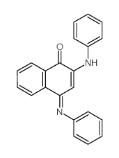 2-anilino-4-phenylimino-naphthalen-1-one结构式