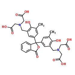 邻甲酚酞络合酮结构式