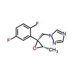 4-氰基-1-(2,6-二氟苄基)-1H-1,2,3-三氮唑结构式