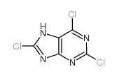 2,6,8-三氯嘌呤结构式