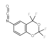 6-isocyanato-2,2,4,4-tetrafluoro-1,3-benzodioxane Structure