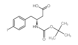 (S)-3-((叔丁氧羰基)氨基)-4-(4-碘苯基)丁酸图片