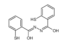 N,N'-双(2-巯基苯甲酰基)酰肼结构式