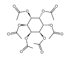 D-allo-Inositol hexaacetate结构式