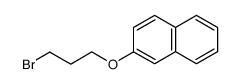 1-(2-naphthoxy-)-3-bromopropane Structure