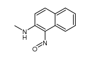 methyl-(1-nitroso-[2]naphthyl)-amine Structure