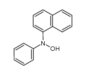 N-1-naphthyl-N-phenylhydroxylamine Structure