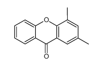 2,4-dimethyl-9H-xanthen-9-one Structure