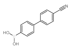 4-氰基-4-联苯硼酸结构式