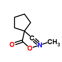 1-氰基环戊烷羧酸甲酯结构式