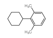 2-环己基-1,3-二甲基苯结构式