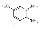 1(2H)-Pyridinamine, 2-imino-5-methyl-, hydriodide(1:1) Structure