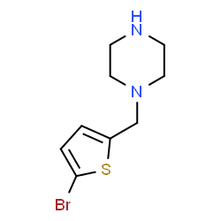 1-[(5-溴噻吩-2-基)甲基]哌嗪图片