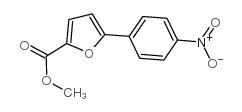 5-(4-硝基苯基)呋喃-2-羧酸甲酯结构式
