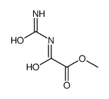 methyl 2-(carbamoylamino)-2-oxoacetate结构式
