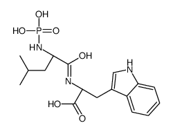 N-phosphorylleucyltryptophan structure