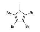 tetrabromo-N-methylpyrrole Structure