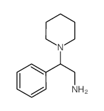 2-苯基-2-哌啶-1-乙胺结构式