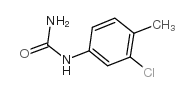 1-(3-氯-4-甲基苯基)脲结构式