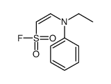 2-(N-ethylanilino)ethenesulfonyl fluoride Structure