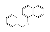 Naphthalene,1-(phenylmethoxy)- structure