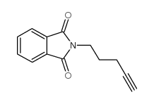 N-(4-戊炔基)邻苯二甲酰亚胺结构式