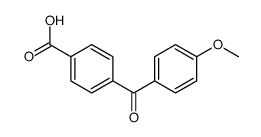 4-(4-methoxybenzoyl)benzoic acid Structure