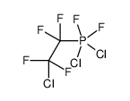 dichloro-(2-chloro-1,1,2,2-tetrafluoroethyl)-difluoro-λ5-phosphane结构式