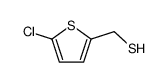 (5-chlorothiophen-2-yl)methanethiol Structure