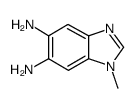 1-甲基-1H-苯并咪唑-5,6-二胺结构式