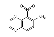 5-nitroquinoxalin-6-amine Structure
