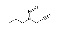 N-(cyanomethyl)-N-(2-methylpropyl)nitrous amide结构式