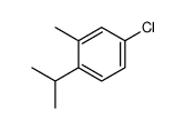 4-chloro-2-methyl-1-propan-2-ylbenzene结构式