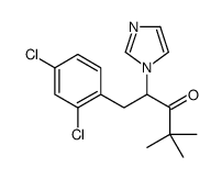 1-(2,4-dichlorophenyl)-2-imidazol-1-yl-4,4-dimethylpentan-3-one Structure
