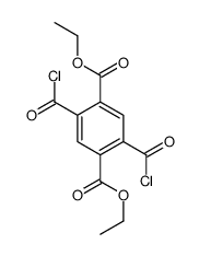 diethyl 2,5-dicarbonochloridoylbenzene-1,4-dicarboxylate Structure
