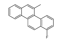 1-fluoro-5-methylchrysene结构式