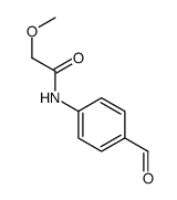 N-(4-formylphenyl)-2-methoxyacetamide结构式