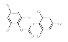 双(2,4,6-三溴苯基)碳酸盐结构式