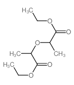 Propanoic acid,2,2'-oxybis-, diethyl ester (9CI)结构式