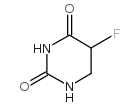 5-氟二氢嘧啶-2,4-二酮结构式