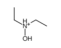 diethyl(hydroxy)azanium Structure