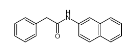 N-(2-NAPHTHYL)-2-PHENYLACETAMIDE结构式