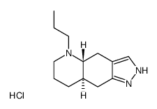 (±)-盐酸喹吡罗结构式