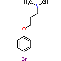 3-(4-Bromophenoxy)-N,N-dimethyl-1-propanamine Structure